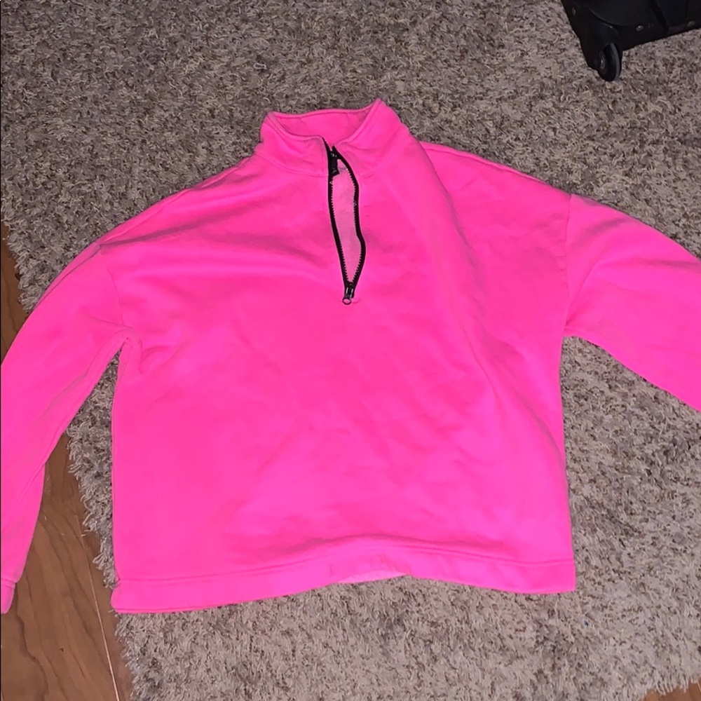 Forever 21 neon pink jacket